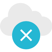 Cloud Computing Cancel PNG Icon