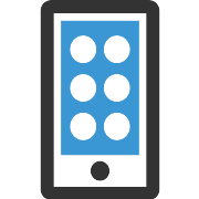 Smartphone Touch Screen PNG Icon