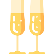 Valentines Champagne PNG Icon