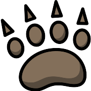 Animal Paw PNG Icon