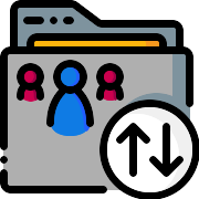 Folder Sort PNG Icon