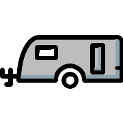 Caravan Trailer PNG Icon