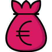 Money Bag Euro PNG Icon