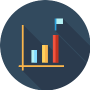 Stats Graph PNG Icon