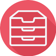 Inbox Filing Cabinet PNG Icon