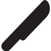 Round Knife PNG Icon