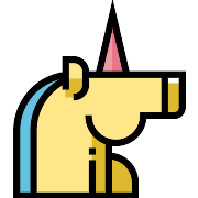 Horn Horse PNG Icon