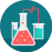Flasks Chemistry PNG Icon