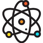 Atomic Atom PNG Icon