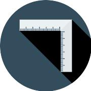 Ruler Triangle PNG Icon
