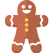 Gingerbread Man Gingerbread PNG Icon