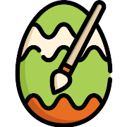 Easter Egg Paint PNG Icon