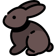 Easter Bunny Rabbit PNG Icon