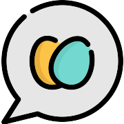 Chat Easter PNG Icon