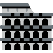 Coliseum Rome PNG Icon