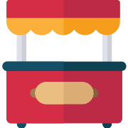Hot Dog Stand PNG Icon