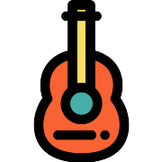 Acoustic Guitar Musician PNG Icon