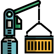 Freight Port PNG Icon