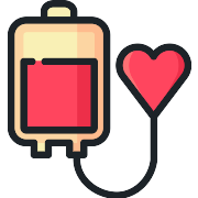 Transfusion Heart PNG Icon