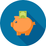 Piggy Bank Save PNG Icon