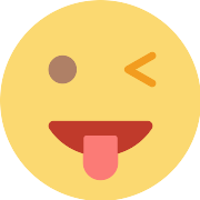 Wink Emoji PNG Icon