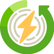 Renewable Energy Power PNG Icon