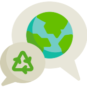 Chat Recycle PNG Icon