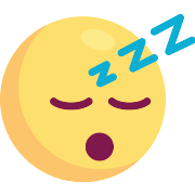Sleeping Emoji PNG Icon
