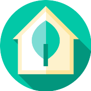 Real Estate Tree Leaf PNG Icon