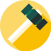 Mallet Gavel PNG Icon