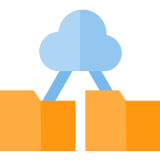 Cloud Computing Link PNG Icon