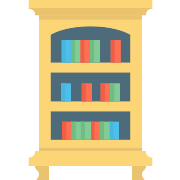 Antique Library PNG Icon