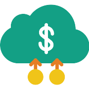 Cloud Computing Business And Finance PNG Icon