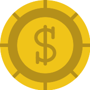 Coin Dollar PNG Icon