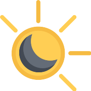 Eclipse Moon PNG Icon