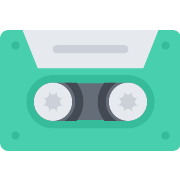 Cassette Tape PNG Icon
