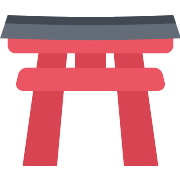 Torii Gate Japan PNG Icon