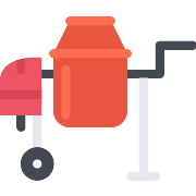 Concrete Mixer PNG Icon