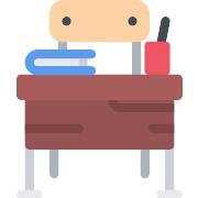 Desk Classroom PNG Icon