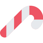Candy Cane Christmas PNG Icon