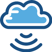 Cloud Computing Wifi PNG Icon