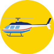 Helicopter Aircraft PNG Icon