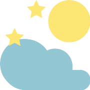 Night Moon PNG Icon