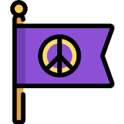 Peace Flag PNG Icon