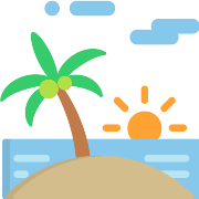 Beach PNG Icon