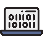Laptop Computer Code PNG Icon
