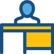 Desk Workplace PNG Icon