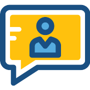 Chat Speech Bubble PNG Icon