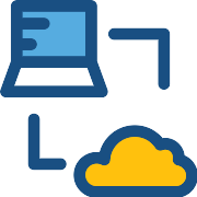 Networking Cloud Computing PNG Icon