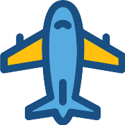 Aeroplane Airplane PNG Icon
